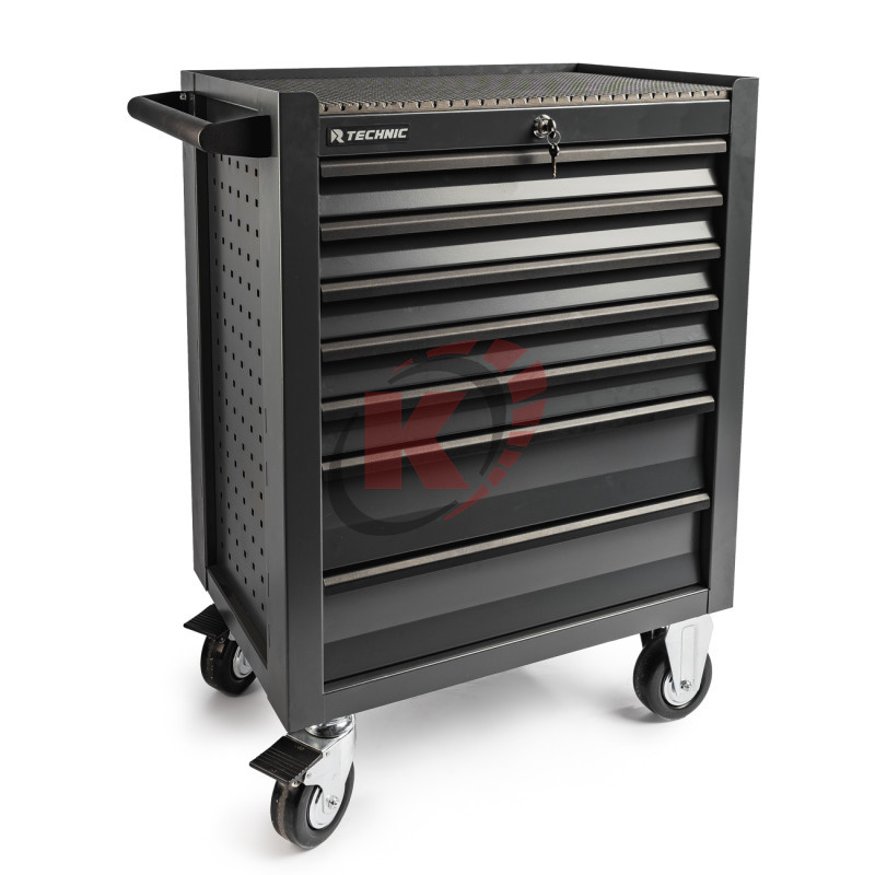 Тележка инструментальная 7 полок (RTSTD-7T) Standart Technik серая Runtec