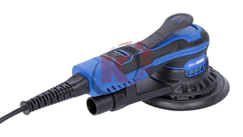 Машинка шлифовальная сетевая, эксц. 2,5мм, подошва 150мм 4000-10000 об/мин 350Вт (NE452) Nordberg