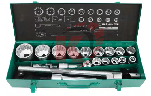 Набор инструментов 3/4" 21пр. (643565-12) Garwin