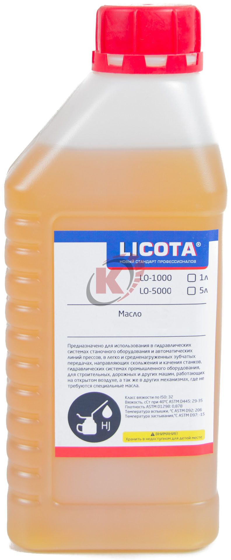 Масло (LO-1000HJ) для гидравлического инструмента 1л Licota