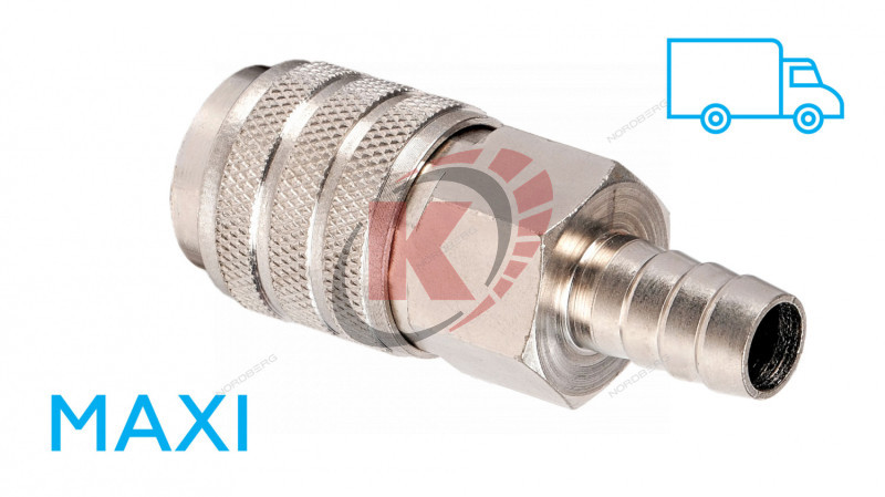 Быстроразъем "мама" на елочку 14 мм высокой проп. способности (NPF14M) Nordberg