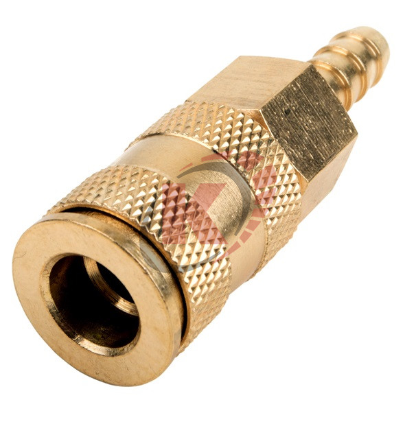 Быстроразъем "мама" на елочку 8 мм латунь (E25SHOG) Garwin