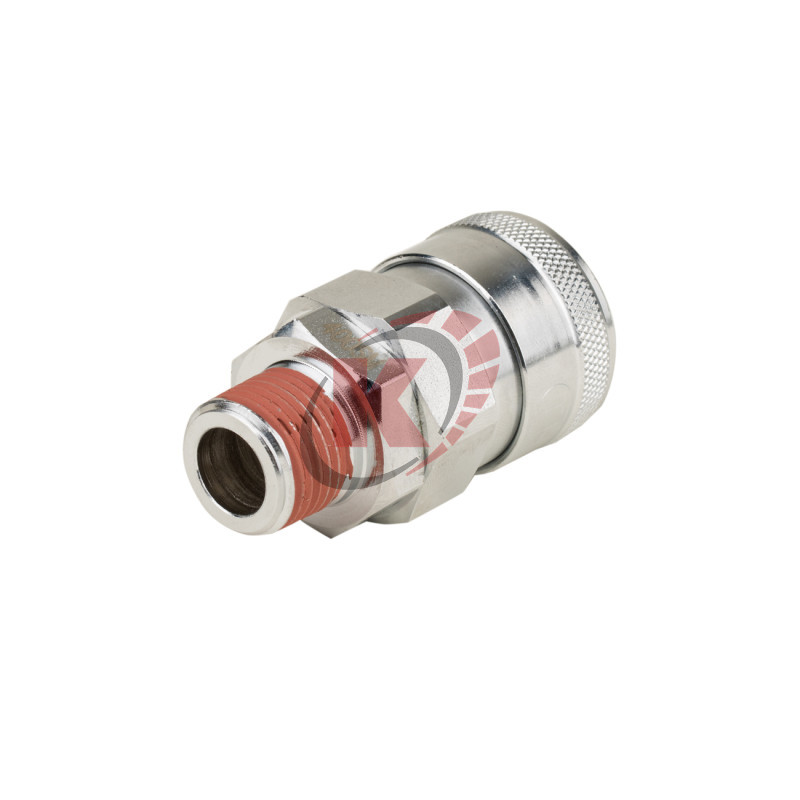 Быстроразъем "мама" наружная резьба M1/2" высокой проп. способ. (N40SML) Licota