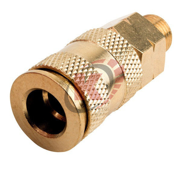 Быстроразъем "мама" наружная резьба M1/4" латунь (E20SMOG) Licota