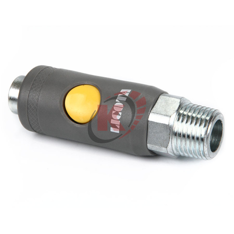 Быстроразъем "мама" с предохранителем наружная резьба M1/2" (SR40PM) Licota