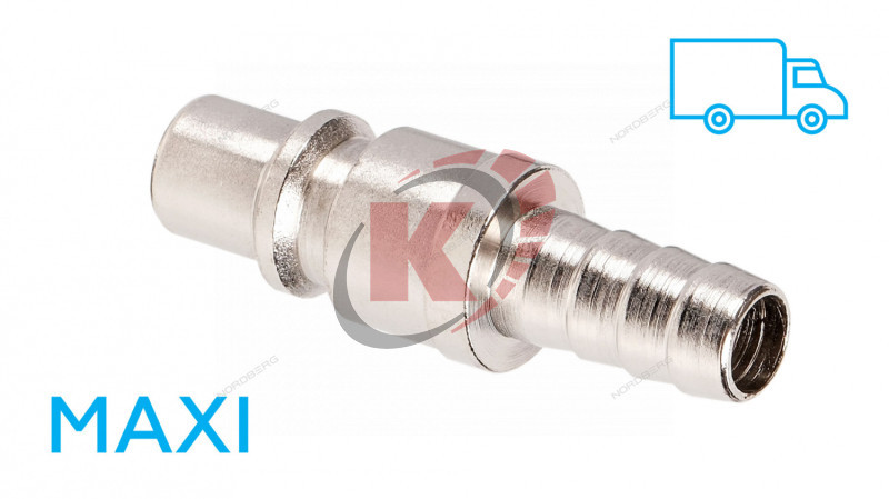 Быстроразъем "папа" выс. проп. способности на ёлочку 12мм (NPM12M) Nordberg