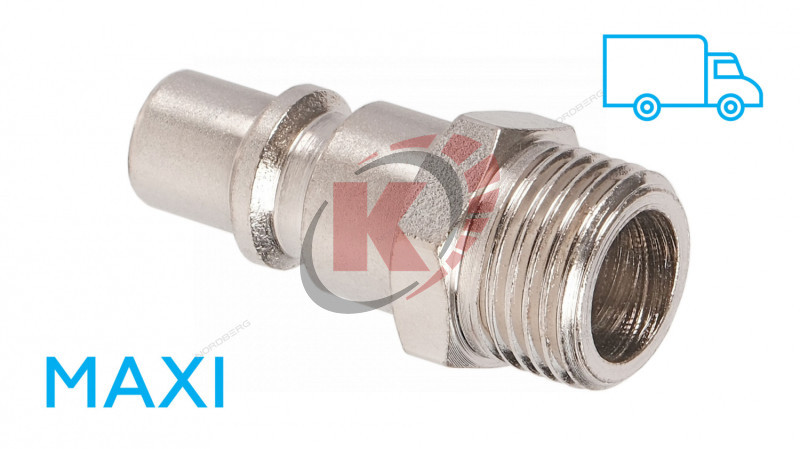 Быстроразъем "папа" выс. проп. способности наружная резьба M1/2" (NPM24M) Nordberg