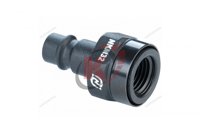 Быстроразъем "папа" композитный внутреняя резьба М1/4" (NKM32) Nordberg
