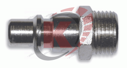 Быстроразъем "папа" наружная резьба M1/2" (A353/2) Nordberg