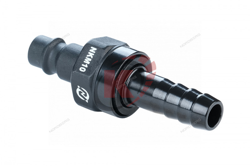 Быстроразъем композитный "папа" на елочку 10мм (NKM10) Nordberg