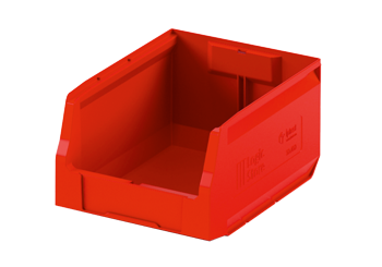 Ящик (лоток) полимерный 12.412.40 (300х225х150) красный Iplast