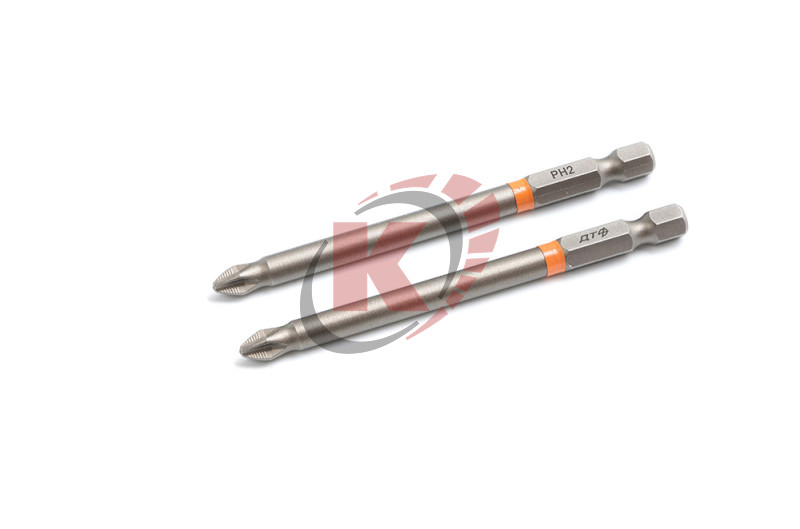 Бита PH2 L=90мм 1/4" набор 10шт (790255) ДТ