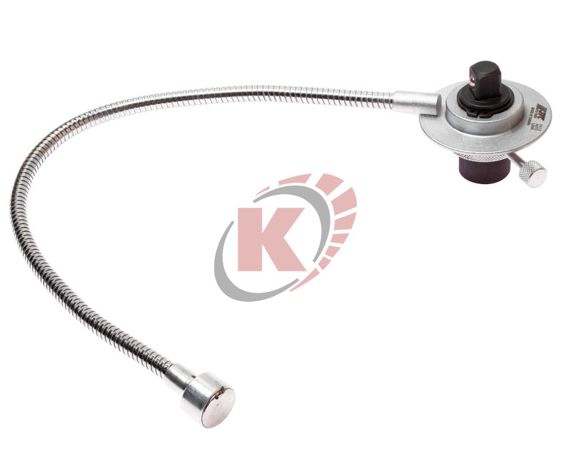 Шкала доворотная стальная с магнитным креплением 1/2" 360град, цена деления 2град L=418мм (JTC-4613)