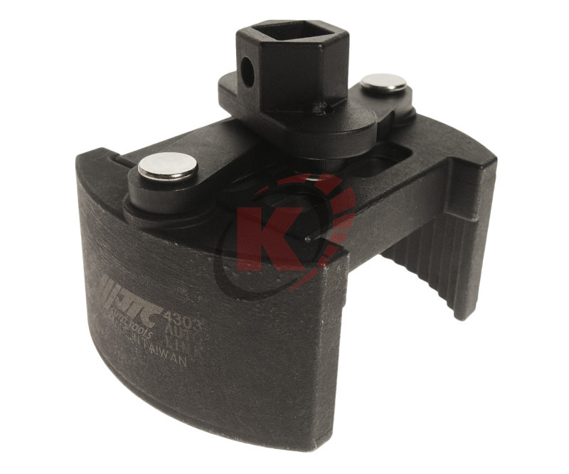 Съемник масляного фильтра двухпозиционный 1/2"*22мм диаметр 80~110  (JTC-4303)