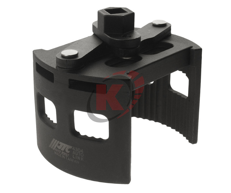 Съемник масляного фильтра двухпозиционный 1/2"*24мм диаметр 104~150  (JTC-4304)