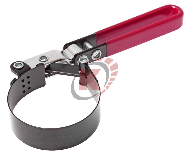 Съемник масляного фильтра ленточный 60-73мм с поворачивающейся рукояткой  (JTC-1945)