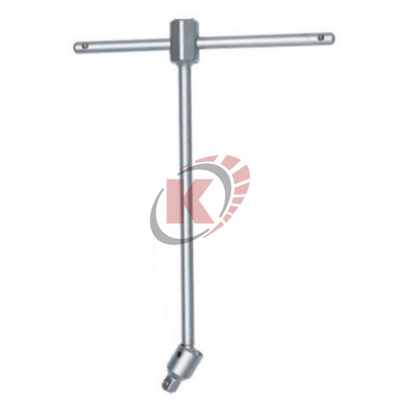 Вороток Т-образный 1/2" 700мм с шарниром (1486-28) Hans