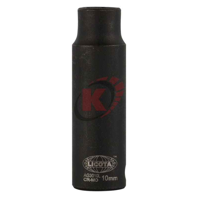 Головка торцевая 6гр. 3/8" S=10мм L=63мм ударная с магнитом (AG3010L) Licota