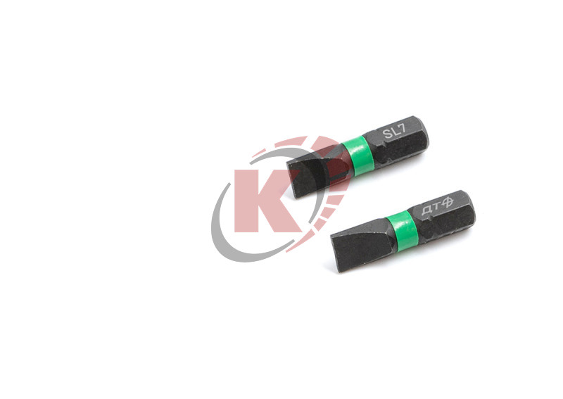 Бита SL7 L=25мм 1/4" ударная набор 2шт (792502) ДТ