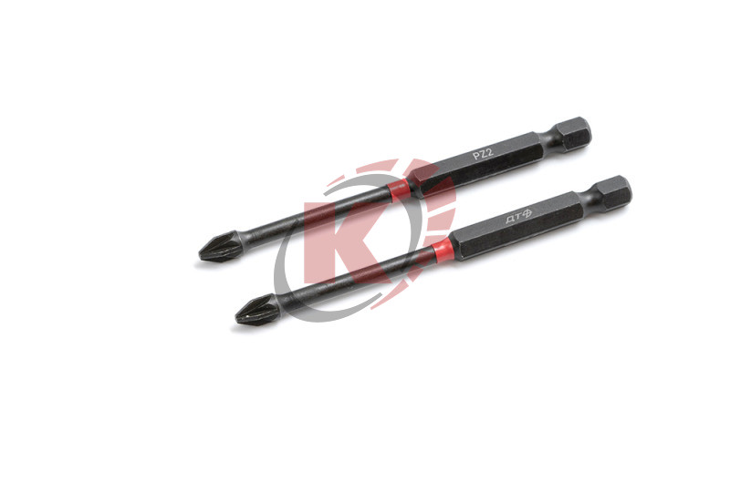 Бита PZ2 L=90мм 1/4" ударная набор 10шт (793755) ДТ