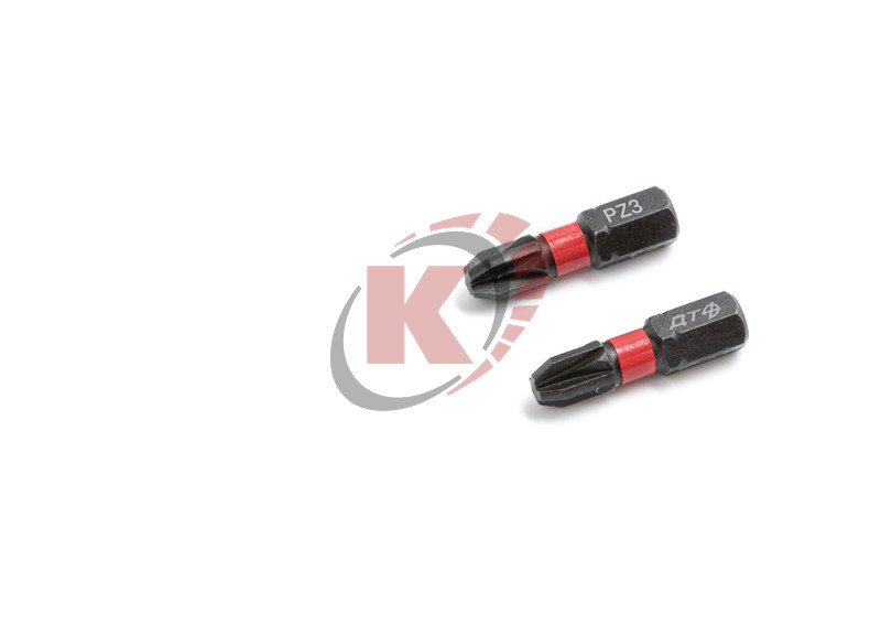 Бита PZ3 L=25мм 1/4" ударная набор 2шт (793802) ДТ