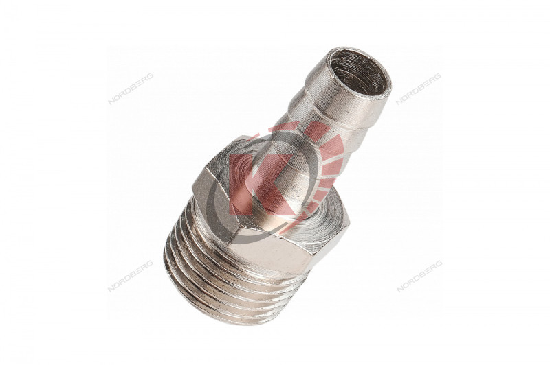 Переходник наруж. резьба М1/2" на елочку 12 мм (NPSM412) Nordberg