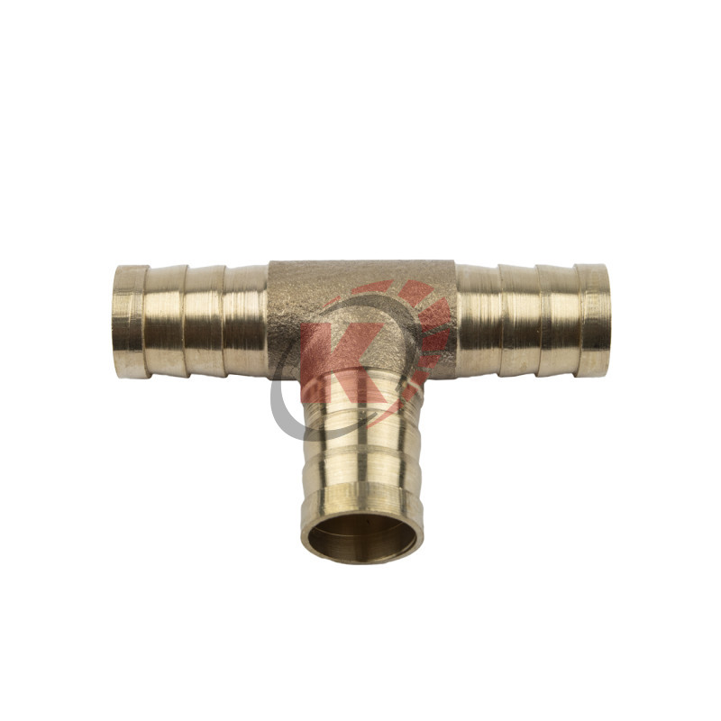 Переходник "елка" 12 мм T-образный, латунь (HHHT40G) Garwin