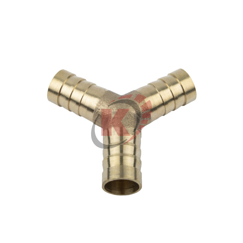 Переходник "елка" 12 мм Y-образный, латунь (HHHY40G) Garwin