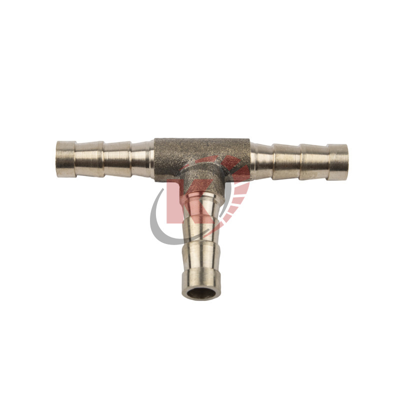 Переходник "елка" 6 мм T-образный, латунь (HHHT20G) Garwin