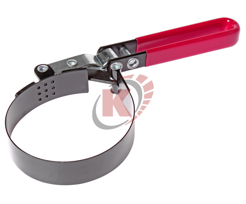 Съемник масляного фильтра ленточный 85-95мм с поворачивающейся рукояткой  (JTC-1947)