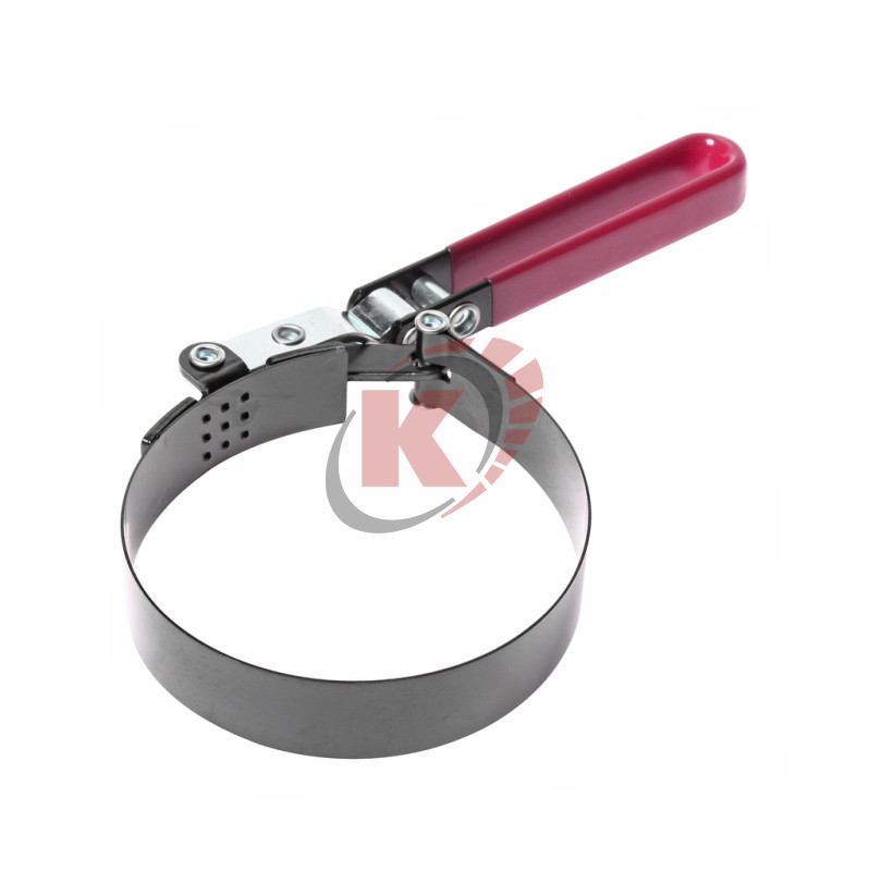 Съемник масляного фильтра ленточный 95-110мм с поворачивающейся рукояткой  (JTC-1948)