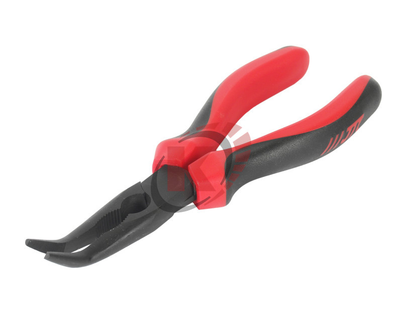 Тонкогубцы загнутые 200мм (JTC-34248)