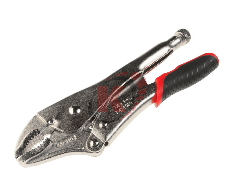 Зажим с фиксатором 250 мм мягкая ручка (JTC-5405)